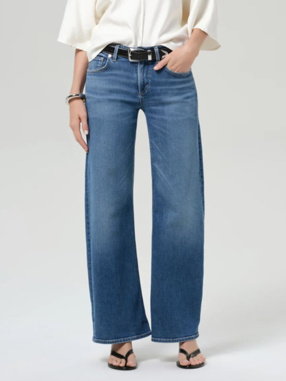 Citizens of Humanity Nora Trouser Leg Jeans in Benson Sz 28 - Picture 1 of 16